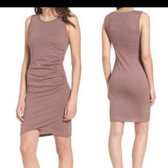 Leith Dresses & Skirts - Leith Coral Cedar Heather Sleeveless T-Shi…